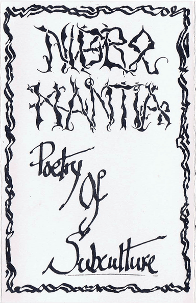 Poetry of subculture