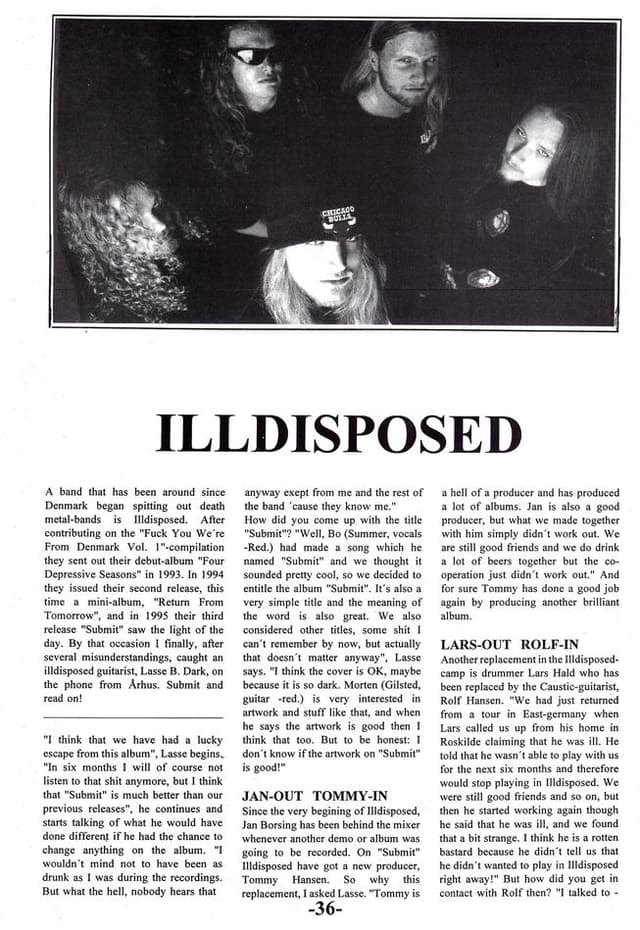 Illdisposed: A Journey Through Denmark's Death Metal Scene
