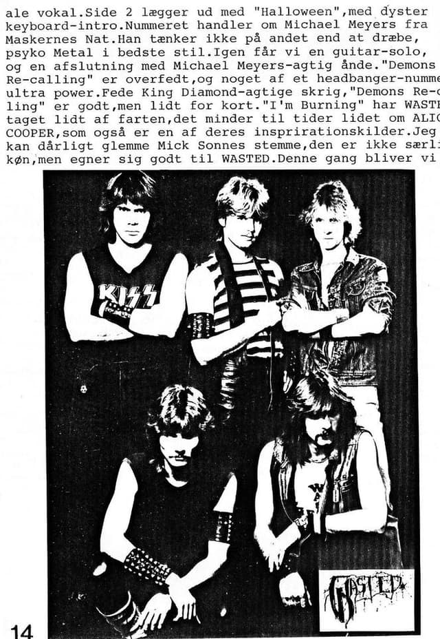 Halloween Metal and Memorable Tracks by WASTED