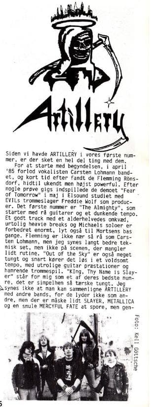 The Evolution and Impact of ARTILLERY’s Sound