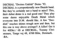 Desires Unfold: A Promising Debut by Decrial