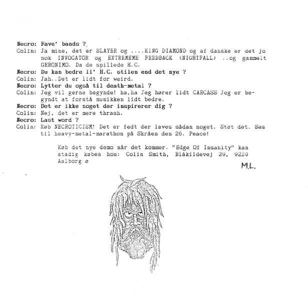 Exploring Thrash and Heavy Metal Tastes: An Interview with Colin