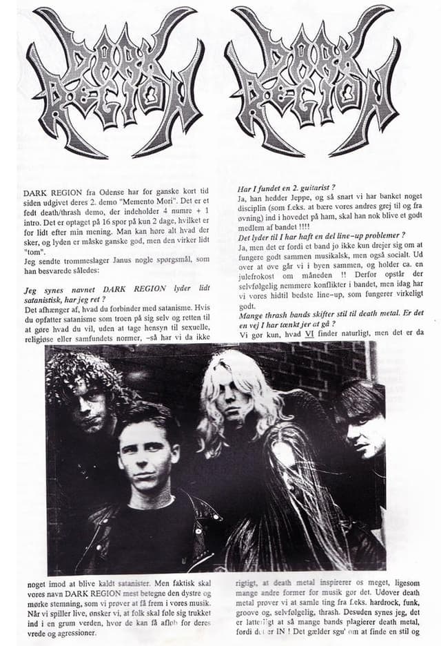 Memento Mori: Behind the Music of DARK REGION