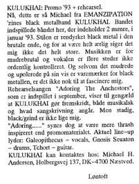 KULUKHAI: From Brutal Beginnings to Thrash Influences