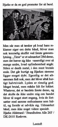 Promising Beginnings: A Brutal Dive into Bjarke's Death Metal Demo