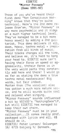 Exploration of Technical Psychedelic Metal in 'Mirror Passway'