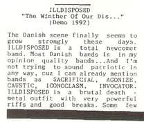 Rising Tides: The Emergence of ILLDISPOSED in Denmark's Metal Scene