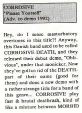 Corrosive: Evolution from Death to Demo