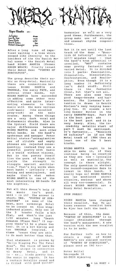 Introducing Nigro Mantia: Pioneers of Progressive Metal