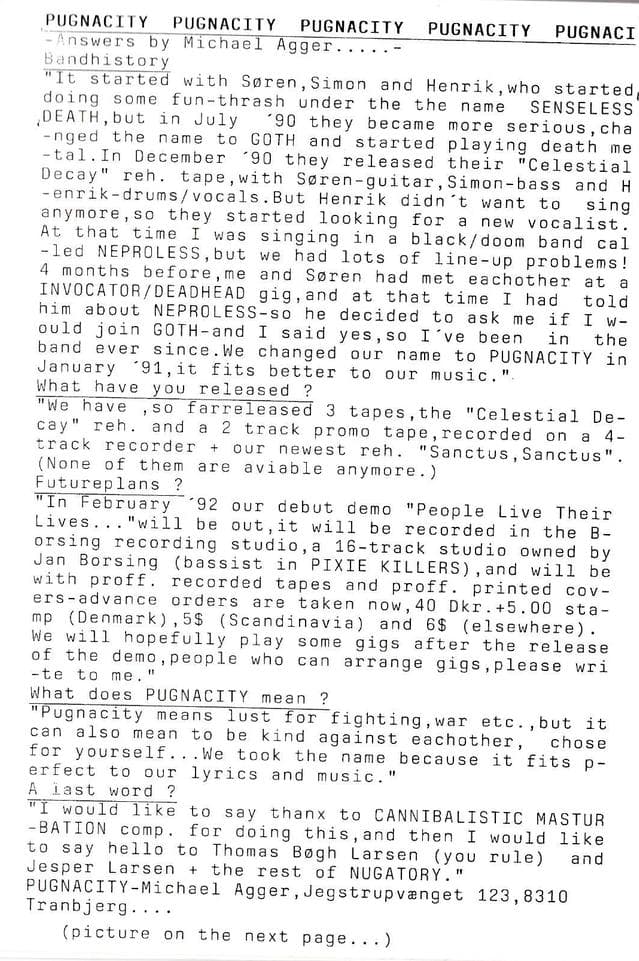 Evolution of Pugnacity: From Fun-Thrash Beginnings to Death Metal Madness