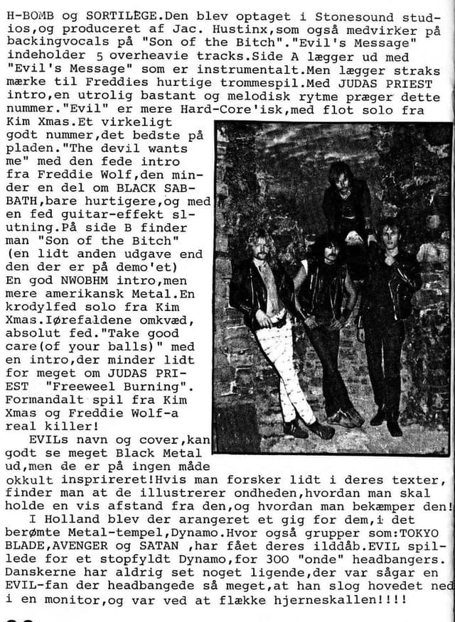 Evil's Message: A Heavy Metal Journey