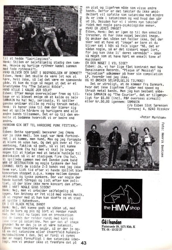 Thrash Metal Insights with Esben and Henk