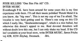 Polished Thrash with a Unique Twist: Pixie Killers' 'One Size Fits All'