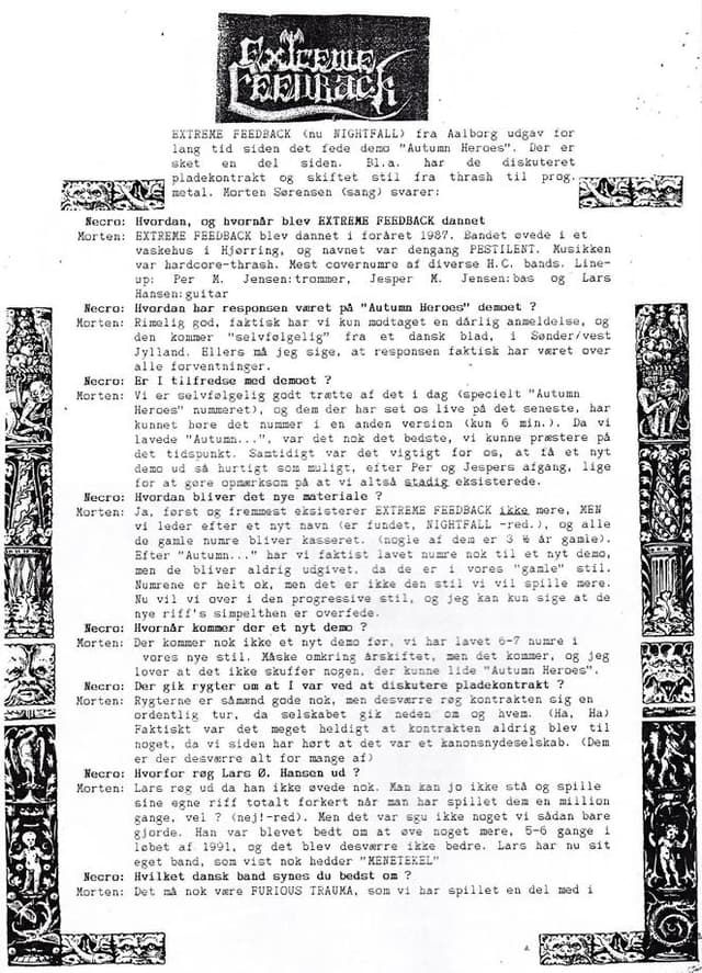 Evolution from Thrash to Prog: The Journey of EXTREME FEEDBACK