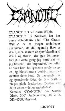 The Chasm Within: A Unique Blend of Death and Thrash