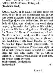 Entangled in Progression: The Rise of Sacrificial