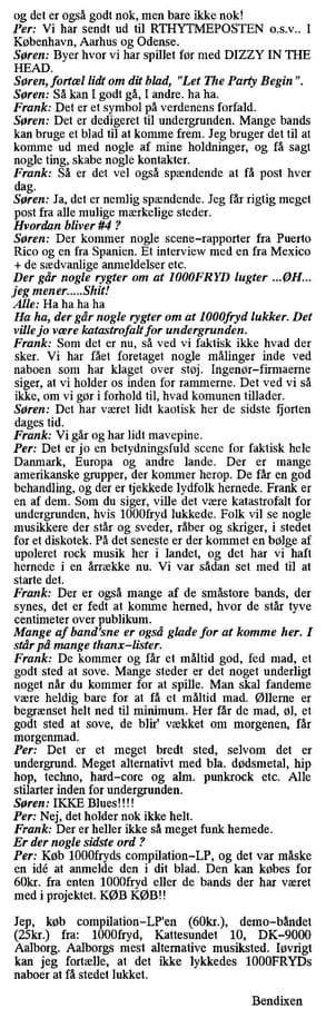 The Underground Voice: A Glimpse into Søren's World