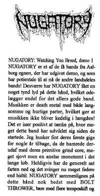 Emerging Aalborg Metal: NUGATORY's Evolution and Potential