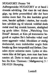 Nugatory's Evolution: From Chaotic Grindcore to Technical Death Metal