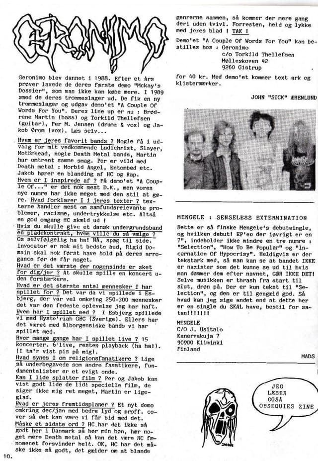 The Rise and Evolution of Geronimo: From Demos to Socially Charged Lyrics