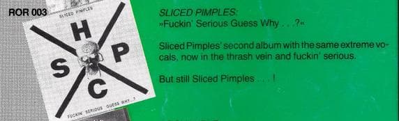 Thrash Vein Intensity: The Return of Sliced Pimples