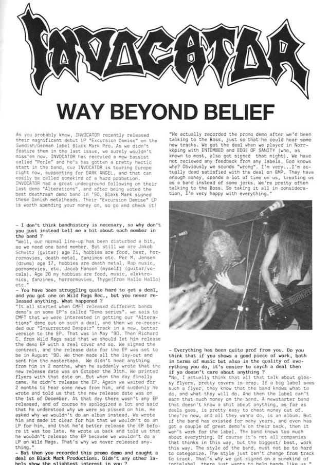 Invocator's Rise: From Underground Success to European Tours