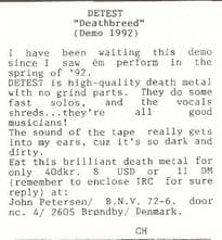 Deathbreed: A High-Quality Death Metal Demo from 1992