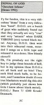 Inauthentic Darkness: A Critique of Denial of God