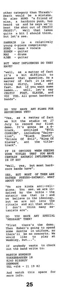 Rising Hardcore Punk: SAMHAIN's Journey Ahead