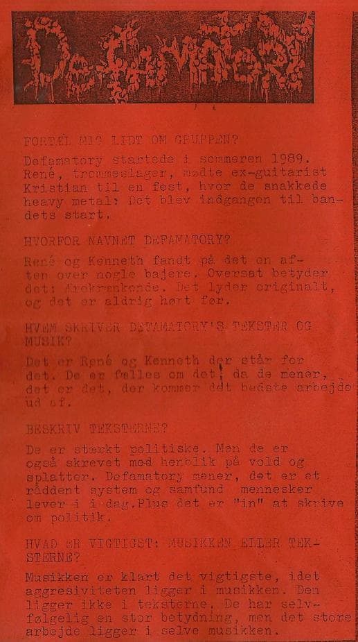 Inside the World of Defamatory: Metal, Politics, and Raw Emotion