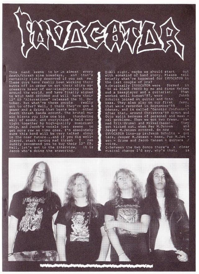 Invocator: Pioneers of Thrash Revival