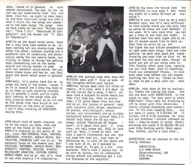 Evolution and Personalization in the Death Metal Scene